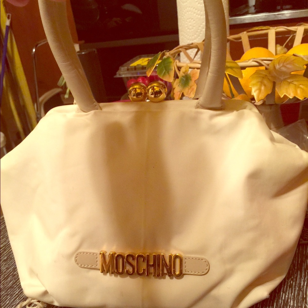 Moschino Redwall Nylon Bag